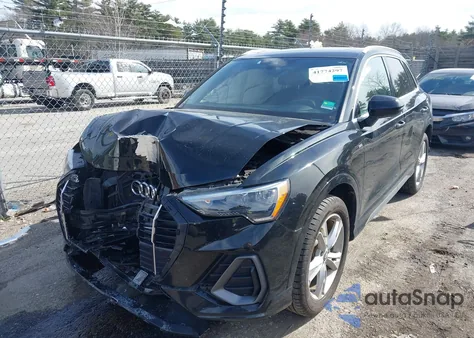 2020 Audi Q3 Premium 45 Tfsi S Line Quattro Tiptronic из США, поврежденный, VIN WA1DECF31L1030946